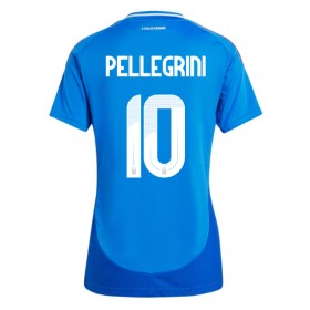 Italien Lorenzo Pellegrini #10 Heimtrikot EM 2024 Kurzarm